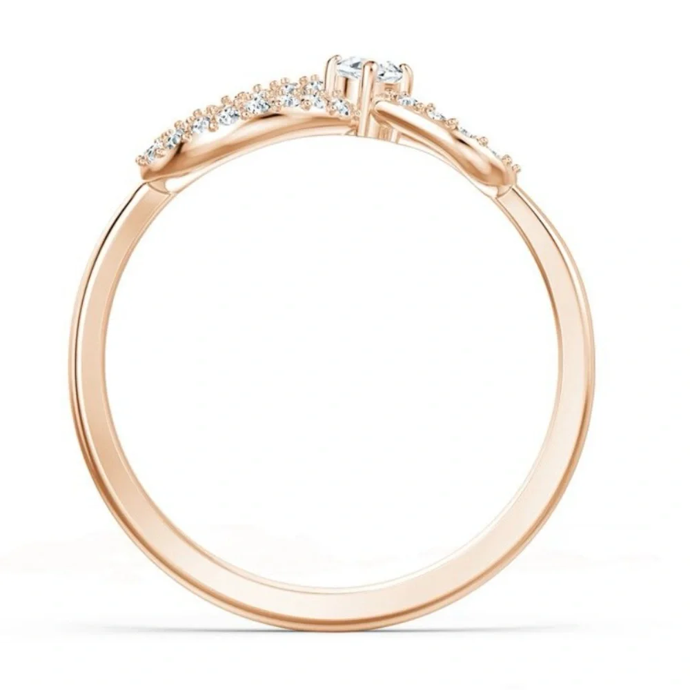 Swarovski Infinity – Rose Gold-Tone Ring - Picture 5 of 7